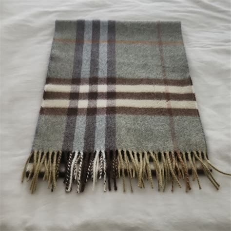 burberry scarf sage green|Burberry wool and cashmere scarf.